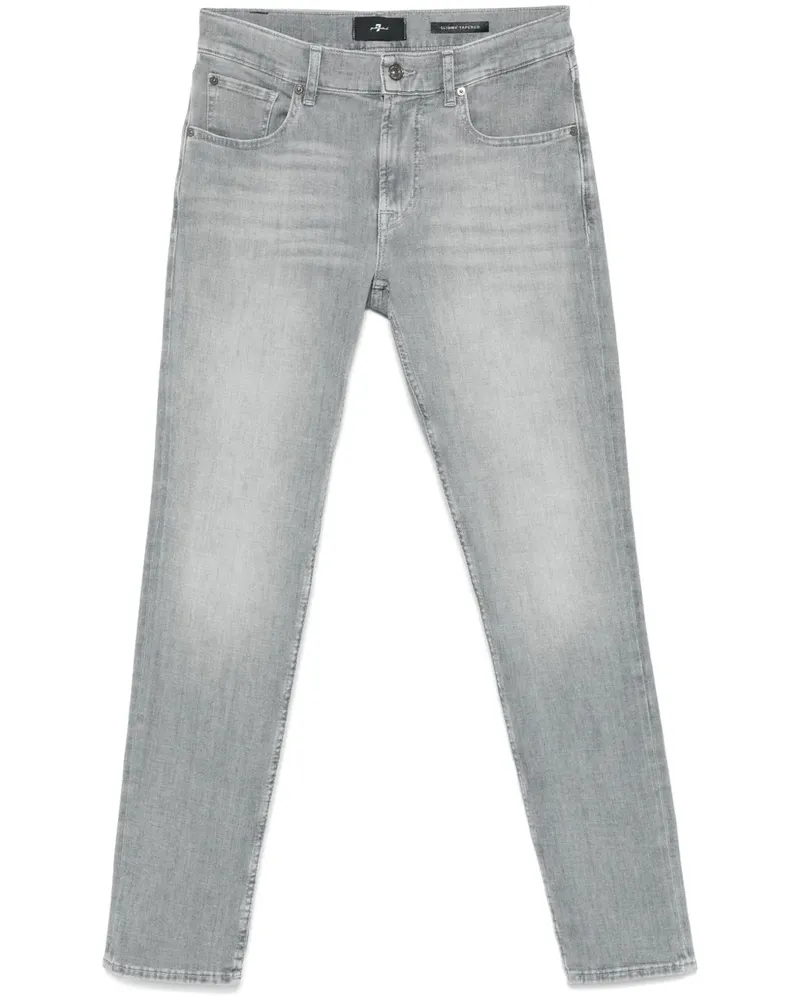 7 for all mankind Klassische Tapered-Jeans - Grau Grau