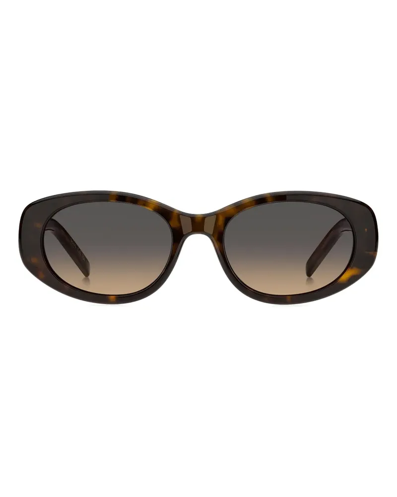 HUGO BOSS Sonnenbrille mit Logo - Braun Braun