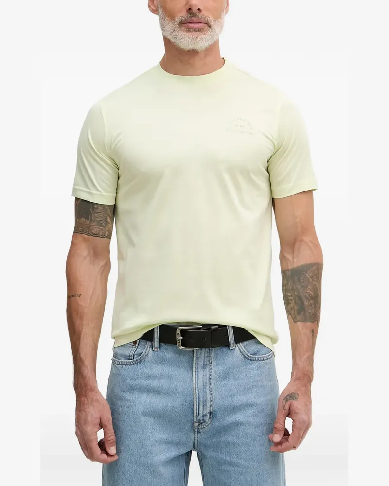 Karl Lagerfeld logo-embroidered T-shirt - Grün Grün