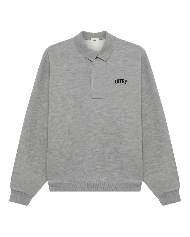 AUTRY polo sweatshirt - Grau Grau