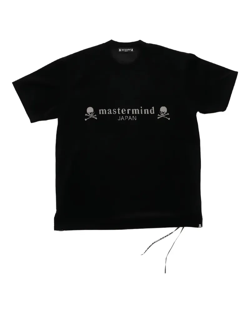 Mastermind Japan T-Shirt mit Totenkopf-Print - Schwarz Schwarz