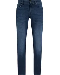 HUGO BOSS Schmale Jeans Blau