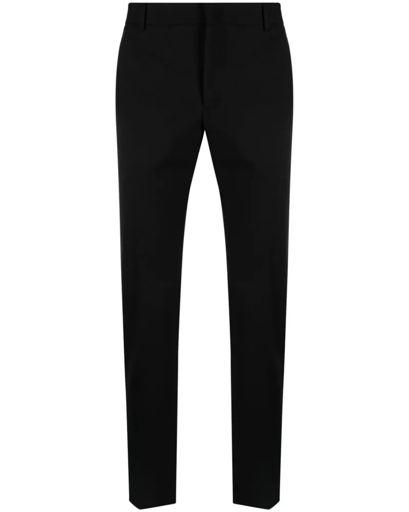 PT TORINO Halbhohe Slim-Fit-Hose Schwarz