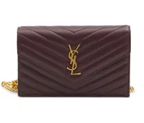Mini Envelope Cassandre Clutch - 6195|BORDEAUX