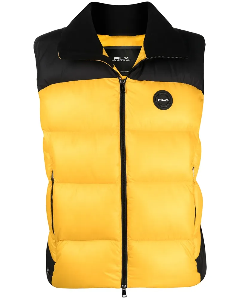 Ralph Lauren Zweifarbige Daunenweste - Schwarz Schwarz