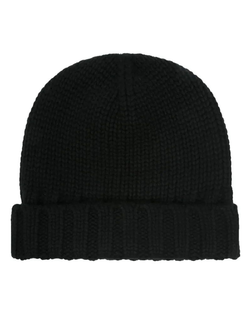 Le Kasha 1918 Chunky Beanie - Schwarz Schwarz