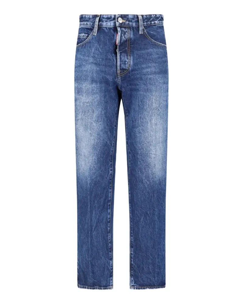 Dsquared2 dark highlight 70's jeans - Blau Blau