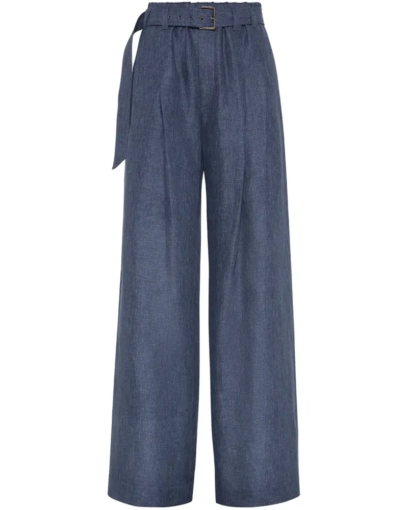 Brunello Cucinelli Explorer Track Hose - Blau Blau