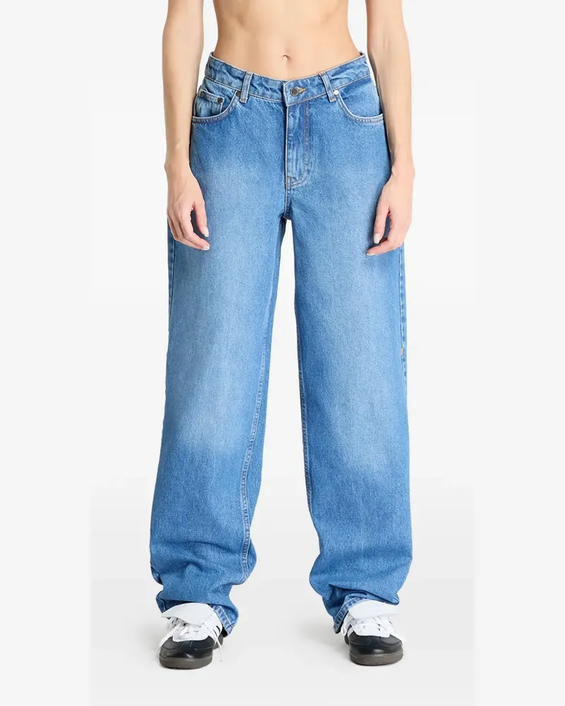 Daily Paper Asola Avery cotton jeans - Blau Blau