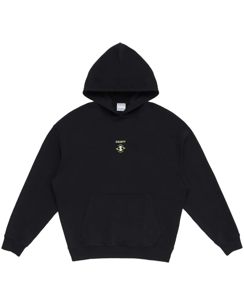 Marcelo Burlon | County of Milan Hoodie mit Kreuz-Print Schwarz