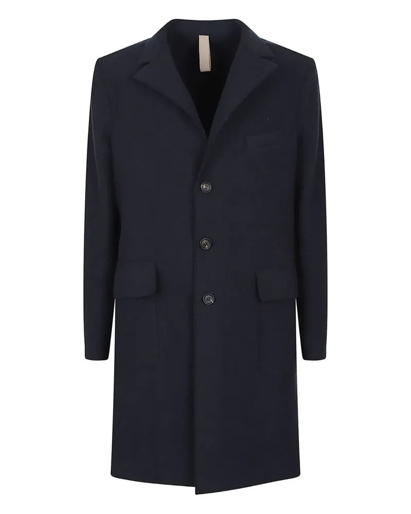 Eleventy buttoned coat - Blau Blau