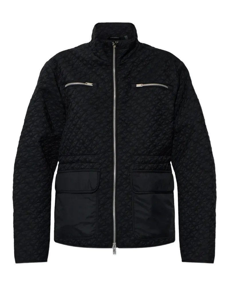 Moose Knuckles quilted puffer jacket - Schwarz Schwarz
