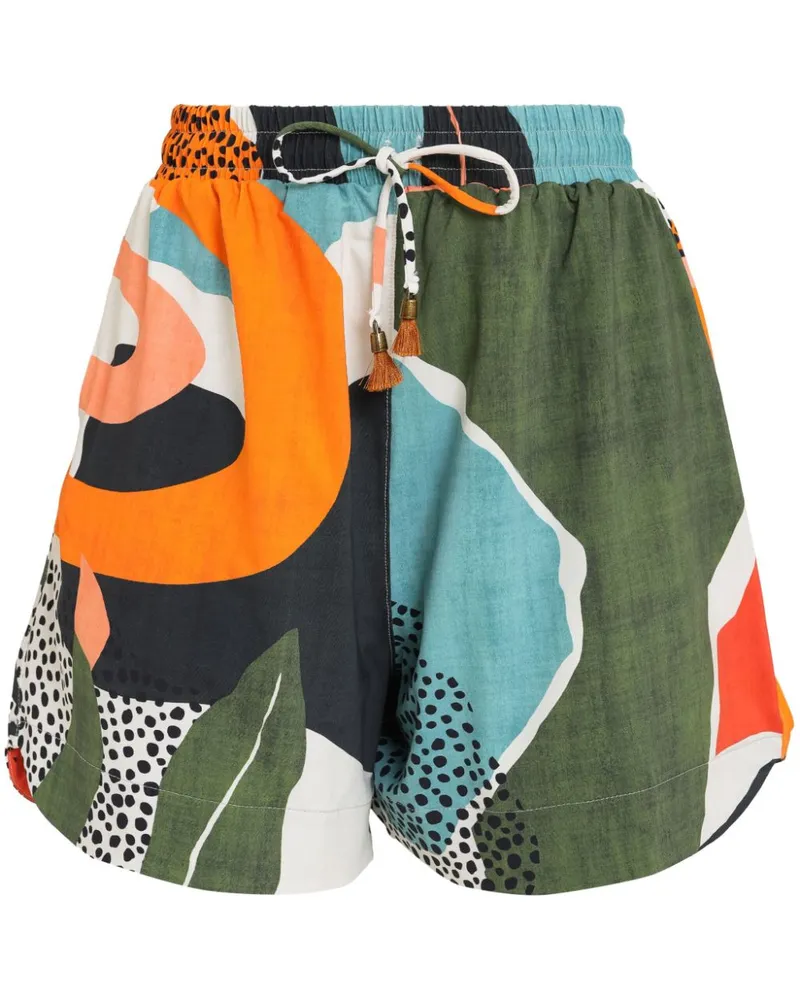 Lygia & Nanny Cannes Shorts mit Print - Grün Grün