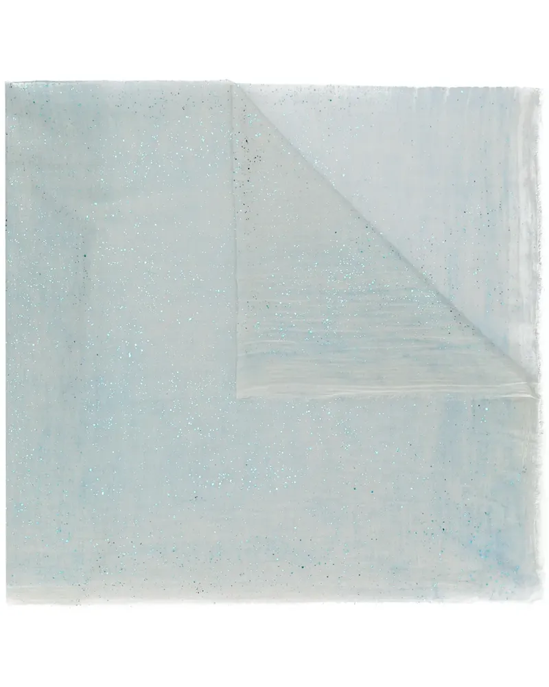 Faliero Sarti glitter scarf - Blau Blau