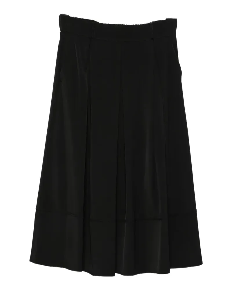 Vera Mont pleated midi skirt - Schwarz Schwarz