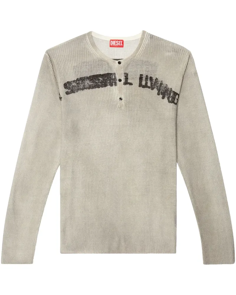 Diesel K_Robby Sweatshirt - Nude Nude