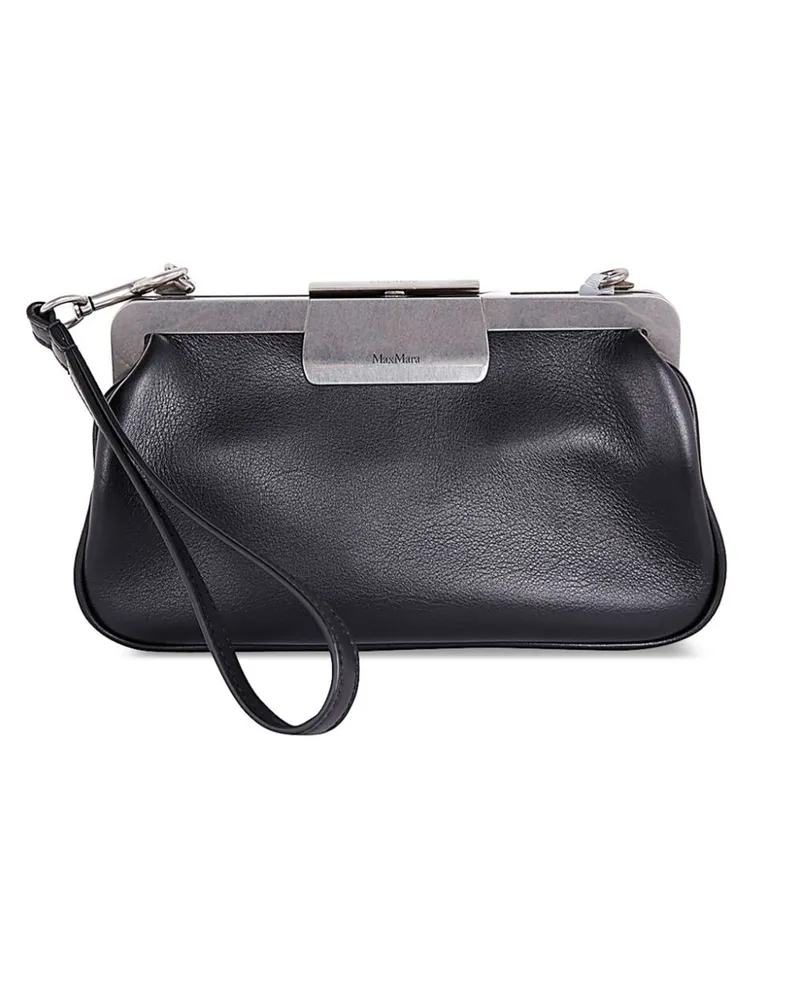 Max Mara Archetipo Clutch - Schwarz Schwarz
