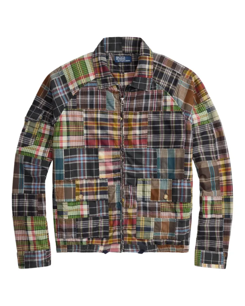 Ralph Lauren Karierte Jacke - Blau Blau