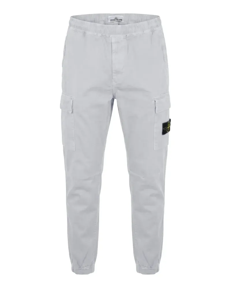 Stone Island Jogginghose mit Logo-Patch - Grau Grau