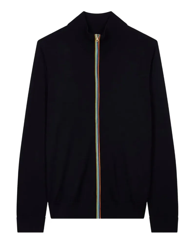 Paul Smith Pullover mit Regenbogenstreifen - Schwarz Schwarz