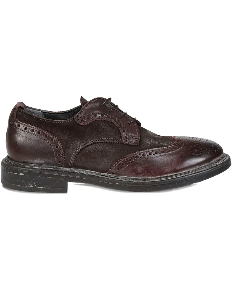 Moma Derby-Schuhe aus Leder - Braun Braun