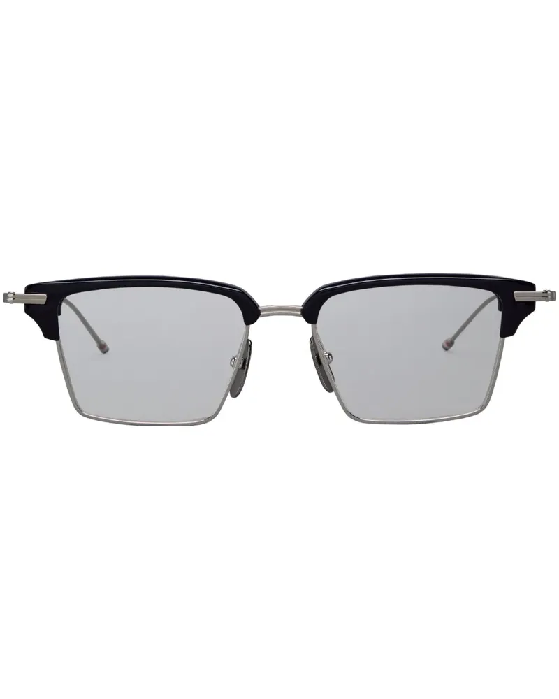 Thom Browne TB422 Brille mit breitem Gestell - Blau Blau