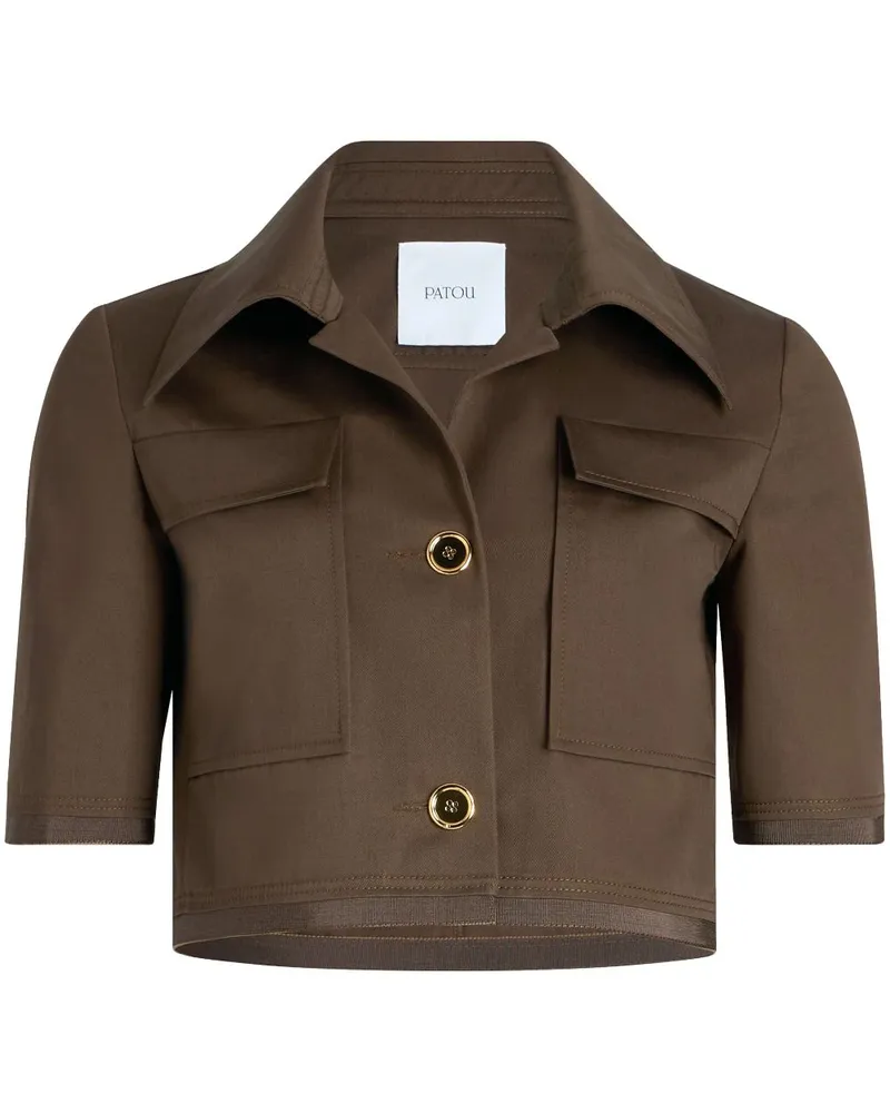 Patou Kurzärmelige Jacke - Braun Braun