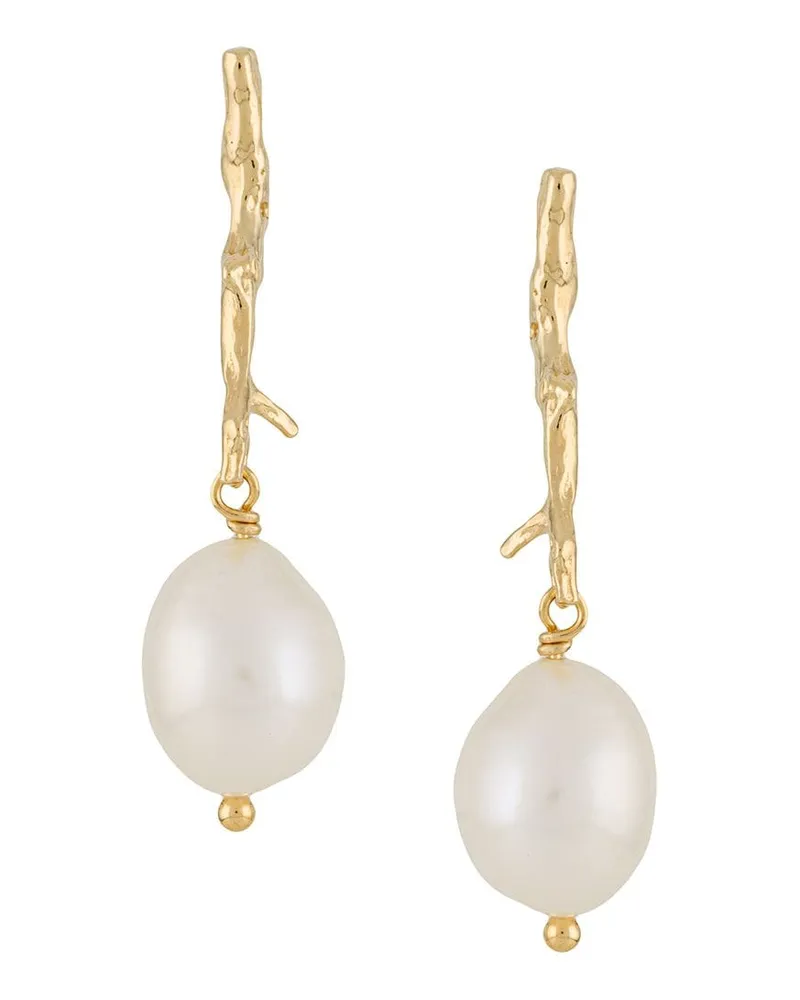 Wouters & Hendrix Reves de Reves' Ohrringe mit Perle - Gold Gold