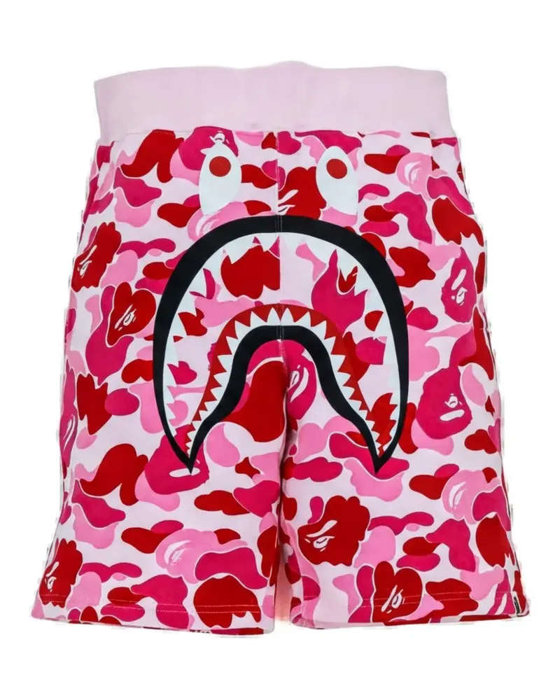 BAPE ABC Camo Shark Shorts - Rosa Rosa