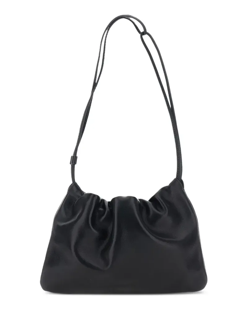 Nothing Written Nella Schultertasche mit Raffung - Schwarz Schwarz