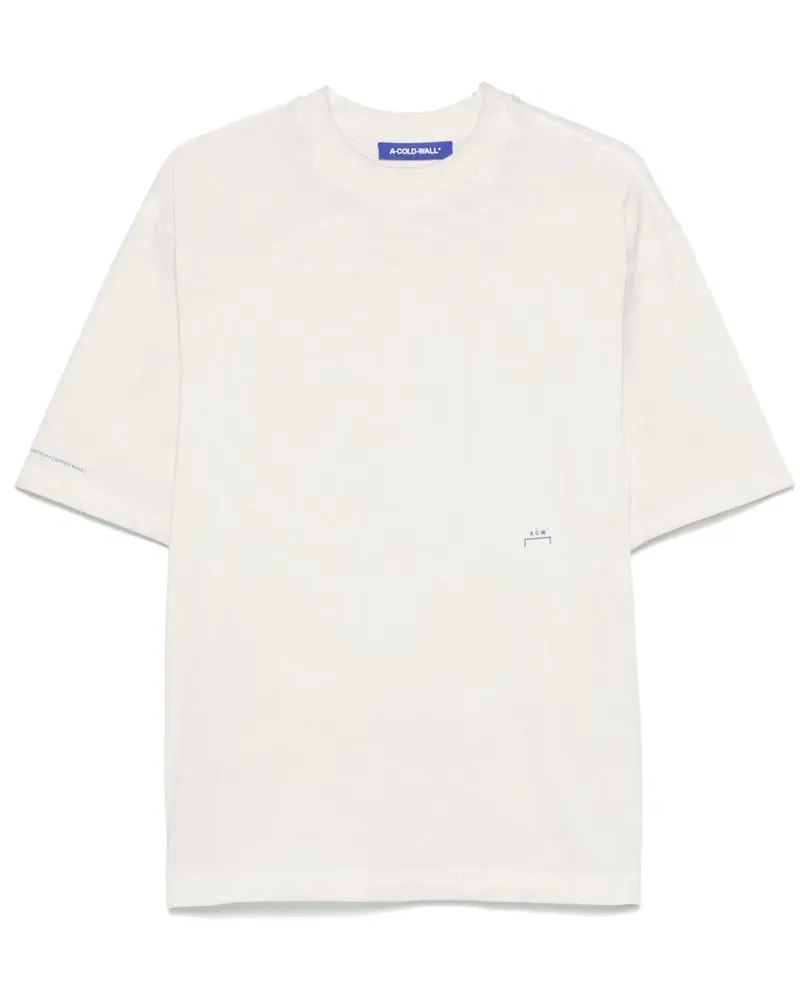 ACW* T-Shirt mit Logo-Print - Nude Nude