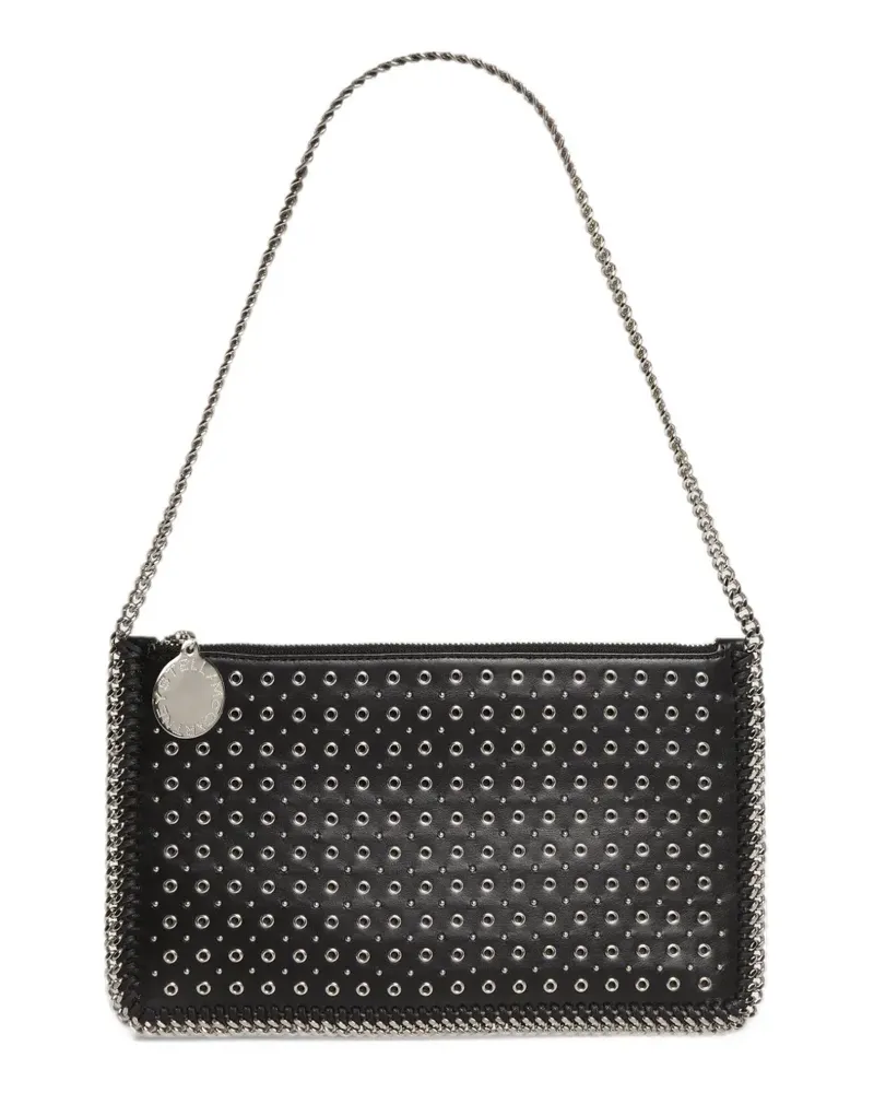 Stella McCartney Falabella Schultertasche mit Nieten - Schwarz Schwarz