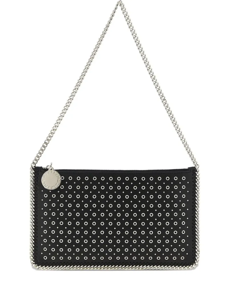 Stella McCartney Falabella Schultertasche mit Nieten - Schwarz Schwarz