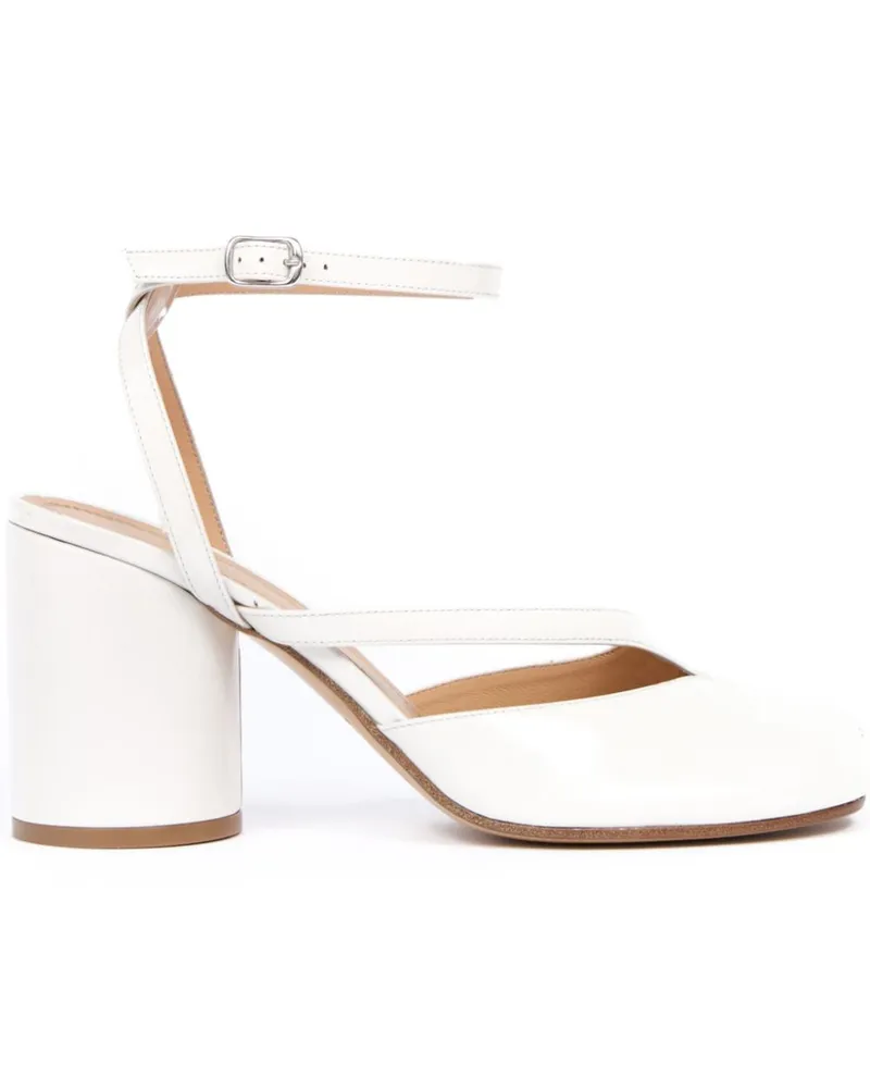 Maison Margiela Tabi Sandalen-Pumps 80mm - Weiß Weiß