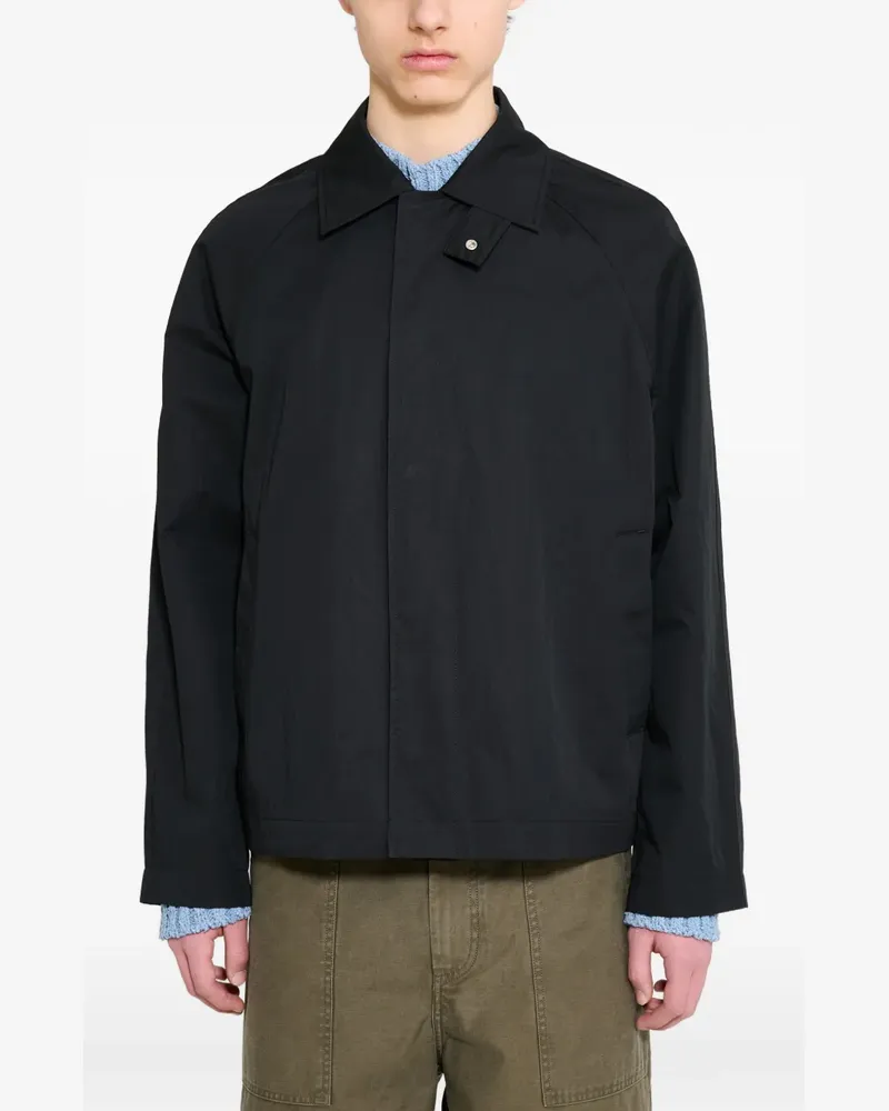 Sunflower raglan-sleeve coat - Schwarz Schwarz