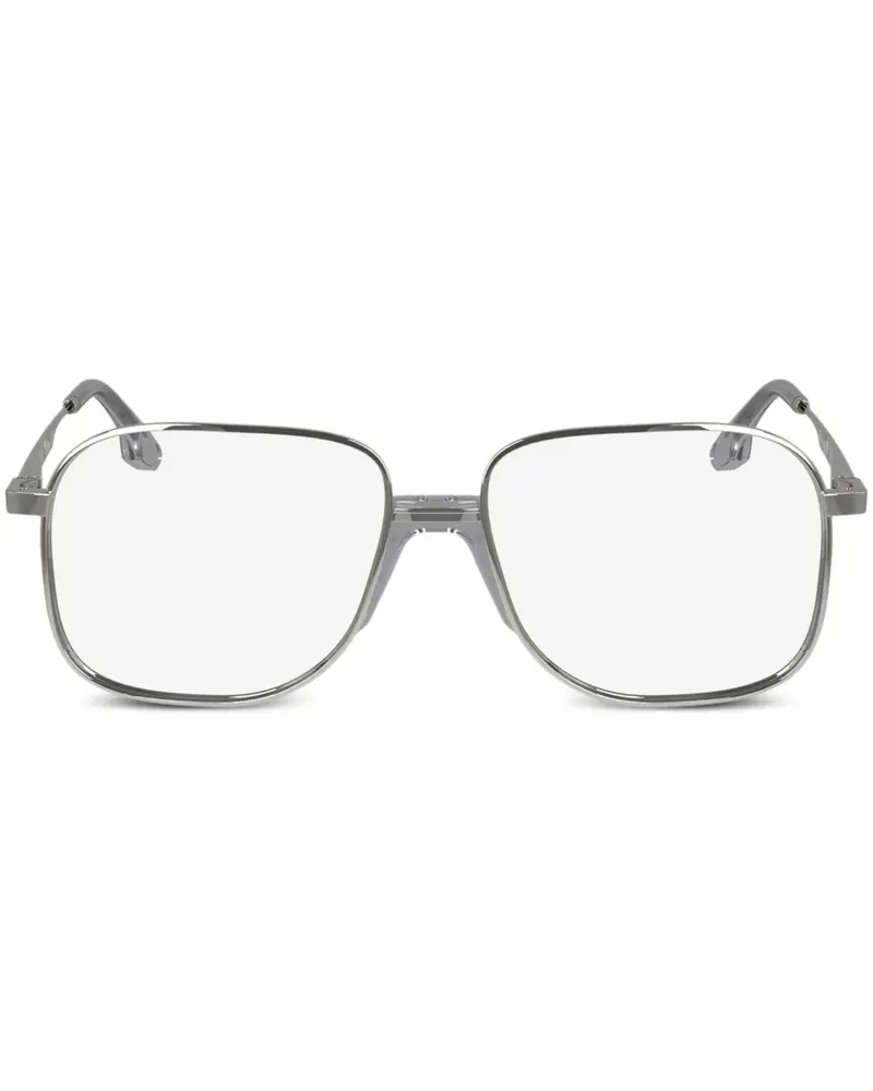 Victoria Beckham VB2134' Brille mit eckigem Gestell - Silber Silber