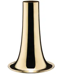 Alessi Trumpet Vase (16,7cm x 24,9cm Gold