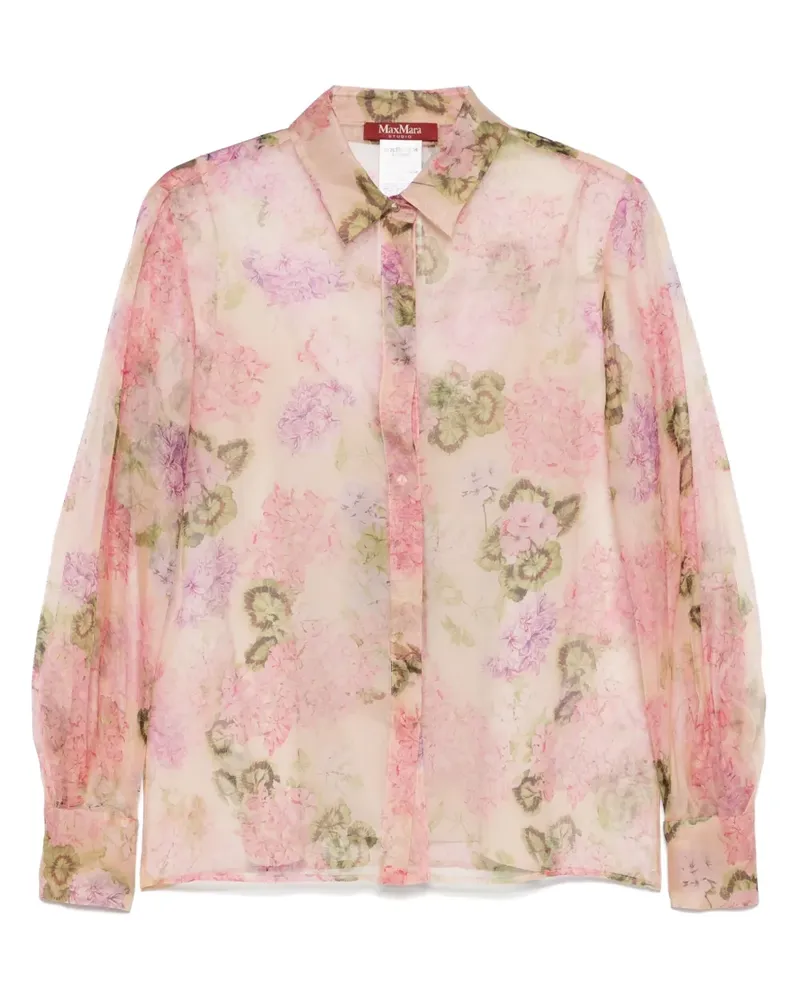 Max Mara Barnaba Hemd - Rosa Rosa
