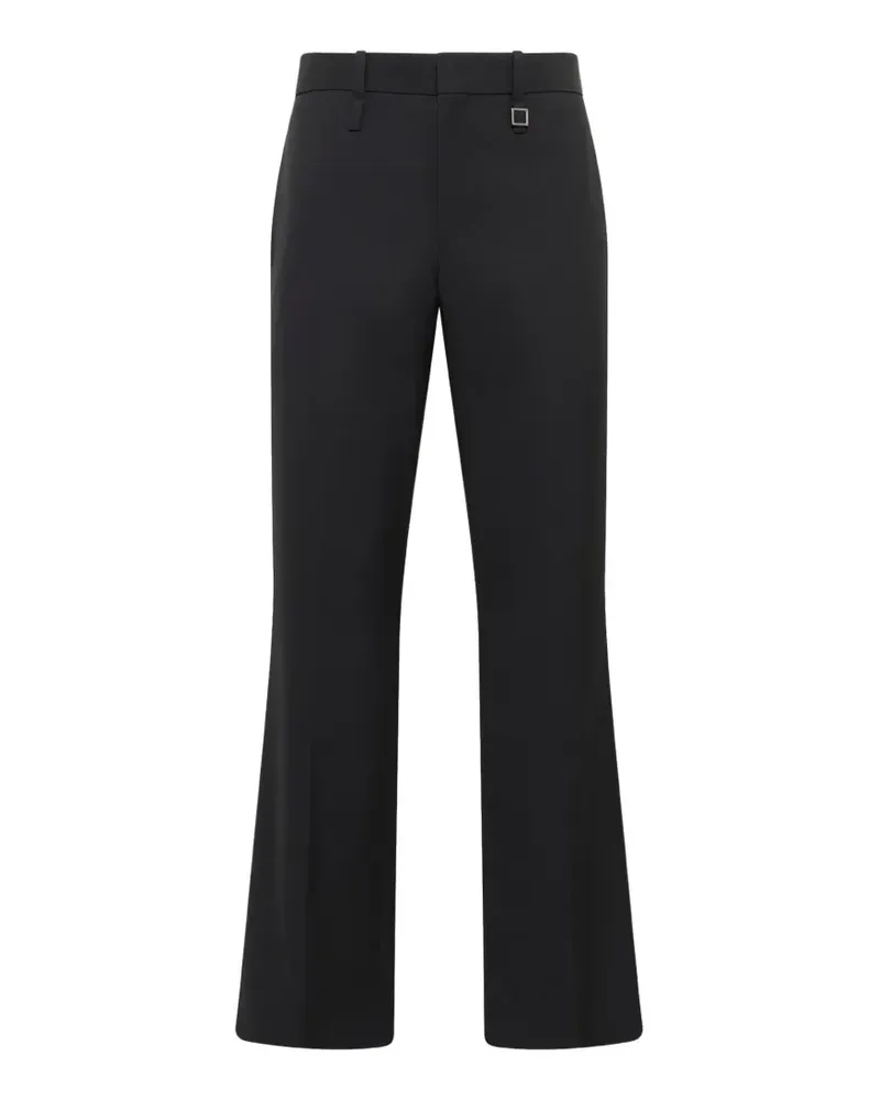 Wooyoungmi slim-fit tailored trousers - Schwarz Schwarz