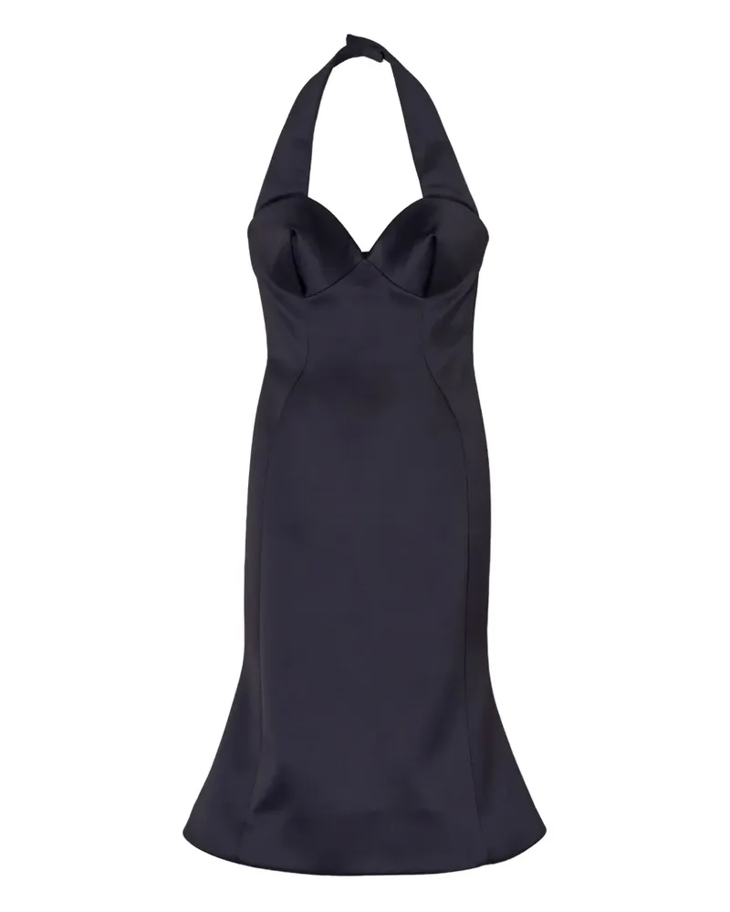 Marc Jacobs Neckholder-Kleid mit Meerjungfrauen - Schwarz Schwarz