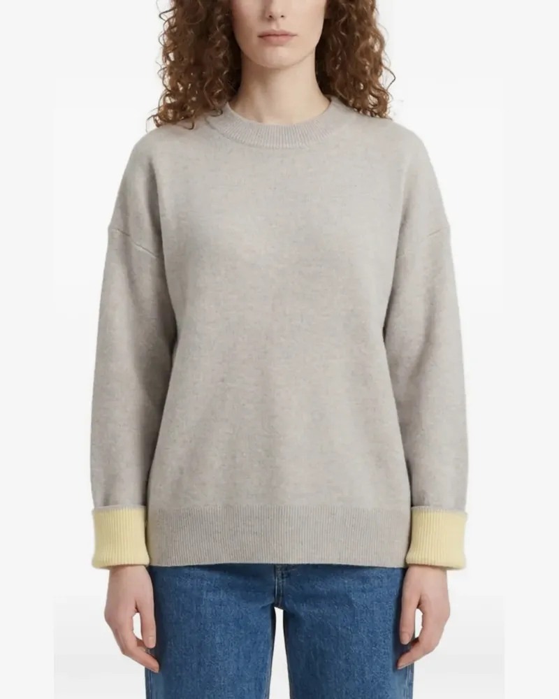 FRANKIE Shop Hana Wollpullover u - Grau Grau