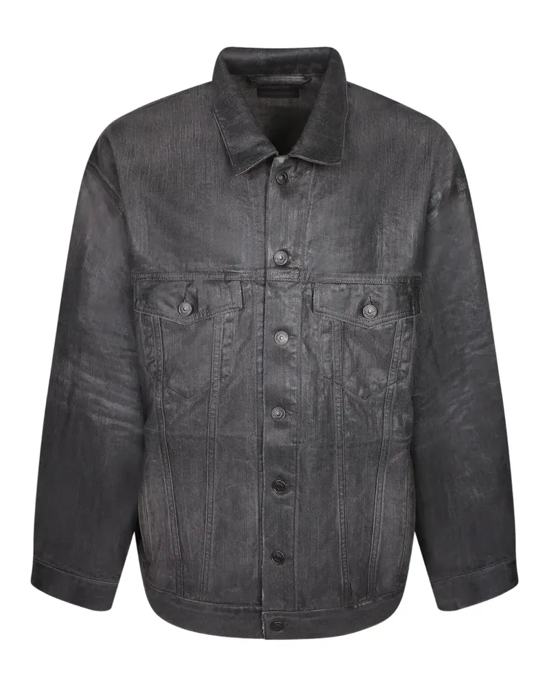 Balenciaga Jacke im Oversized-Look - Grau Grau