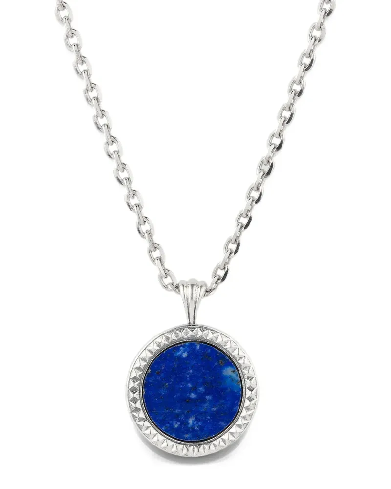 Emanuele Bicocchi Pyramid Amulet necklace - Blau Blau