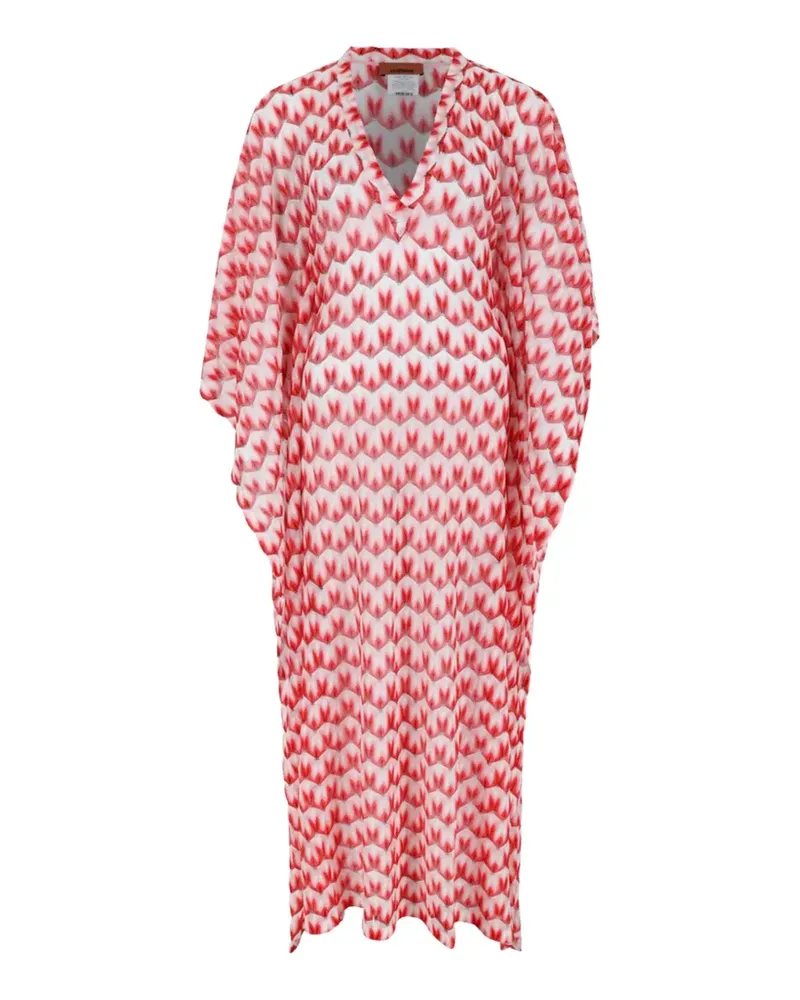 Missoni Gestricktes Kleid - Rot Rot
