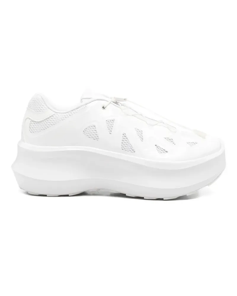 Comme des Garçons x Salomon XT-Whisper Void platform sneakers - Weiß Weiß