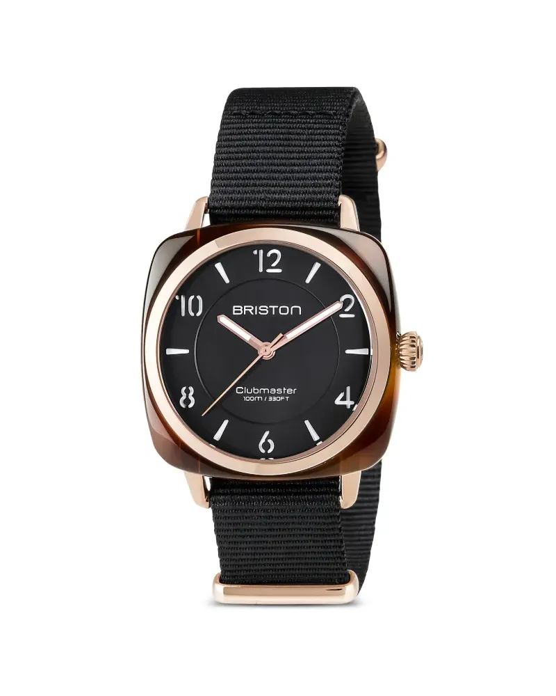 BRISTON Clubmaster Chic Armbanduhr 36mm - Schwarz Schwarz
