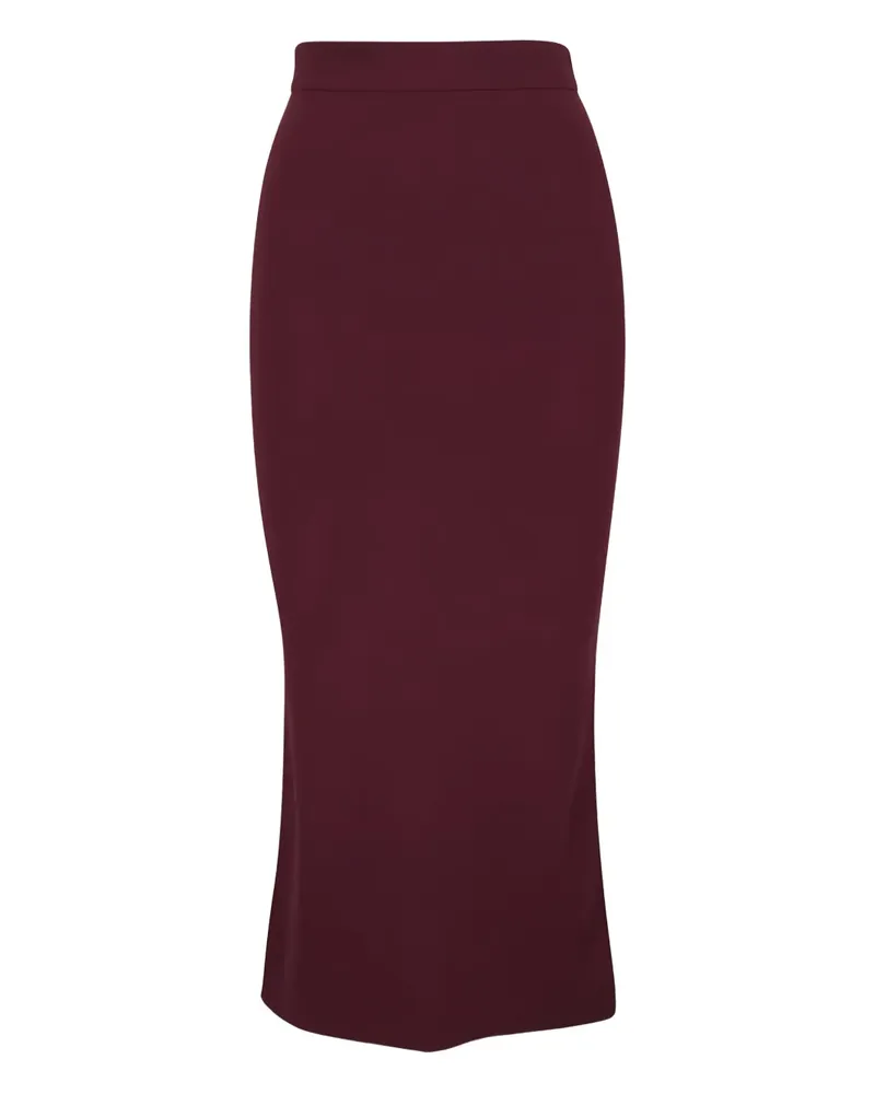 Dorothee Schumacher Midirock mit elastischem Bund Rot