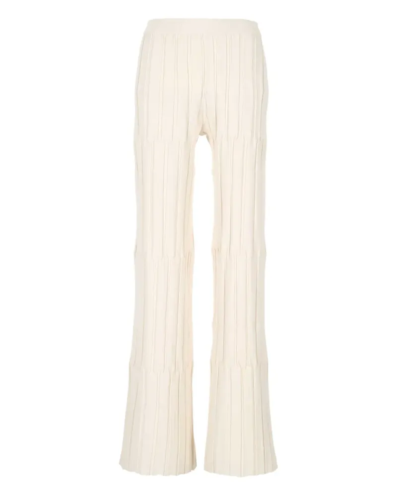 MRZ Ausgestellte Hose mit Falten - Nude Nude