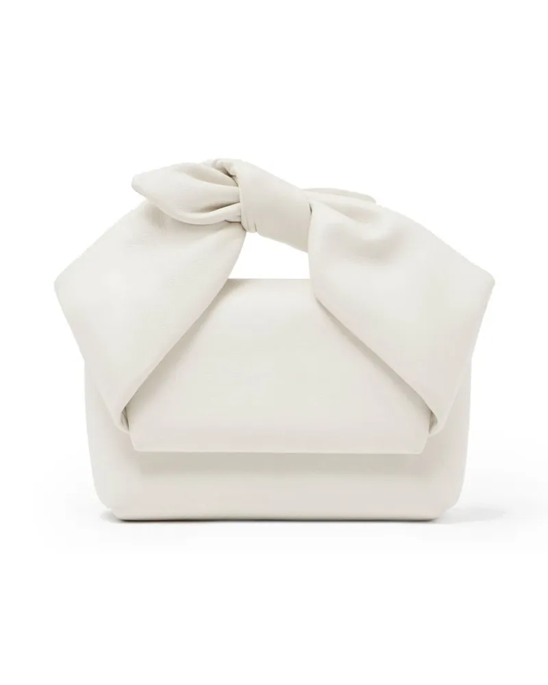 J.W.Anderson Kleine Bow Twister Tasche - Weiß Weiß