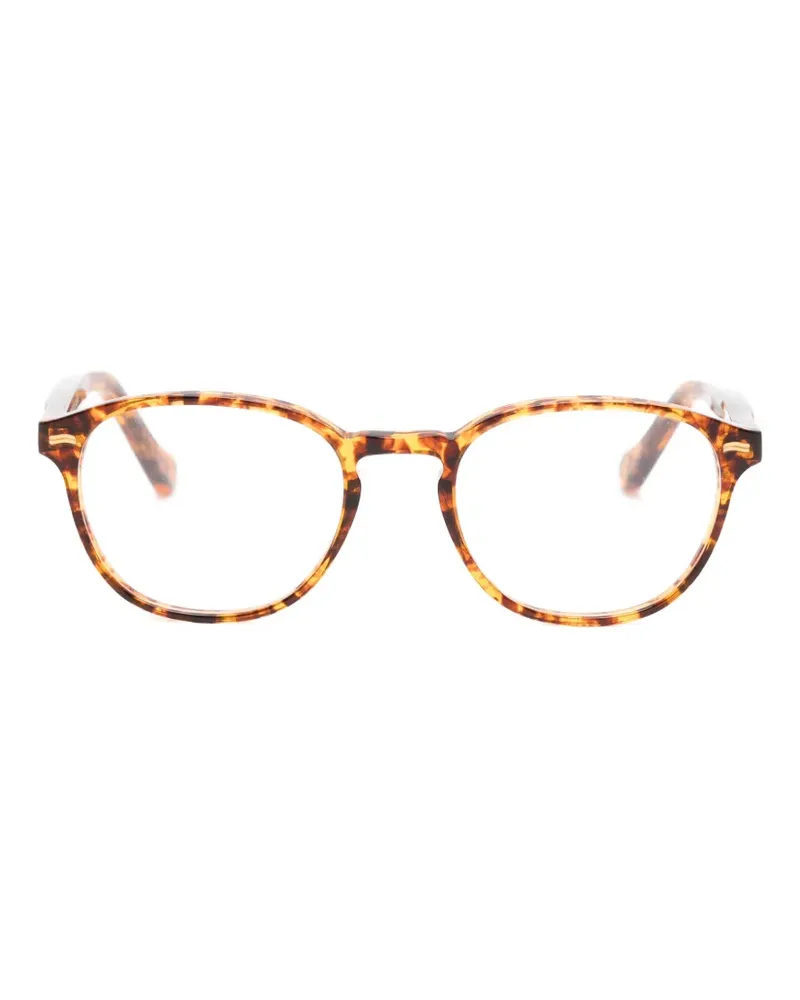 Kyme Caleb Brille mit eckigem Gestell - Braun Braun